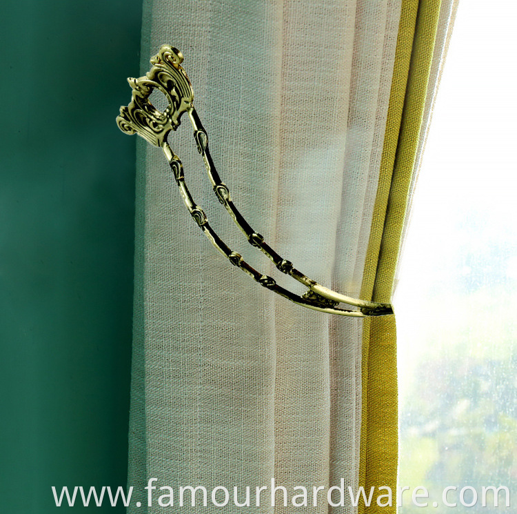 European Curtain Tassel Hook Curtain Rod Accessories